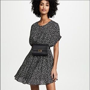 Free People Floral Oversized Mini Dress